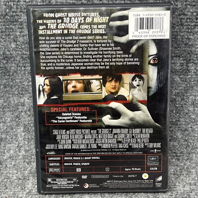 The Grudge 3 DVD Aiko Horiuchi, Mike Straub, Shawnee Smith, Matthe
