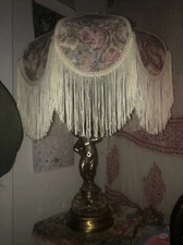 Vintage Lamp With Angel Without Wings