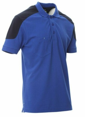 MENS PLUS SIZES POLO JERSEY MENS COTTON TWO-TONE POCKET NO MAXFORT ry