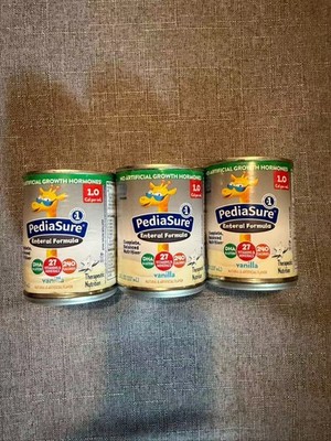 Abbott Nutrition PediaSure Enteral Formula, 8-ounce Can (3/CS), Vanilla