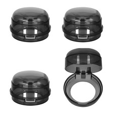 4 Pack Gas Stove Knob Covers   Baby Proof Stove Knob Locks with Universal Siz...