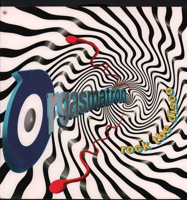 Orgasmatron Rock the Disco 12'' vinyl UK MCA 1996 - small sticker on both labels