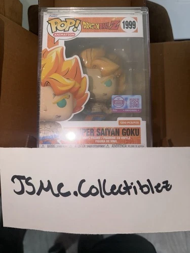 Funko Pop! Dragon Ball Z Super Saiyan Goku LE 1200 PCS #1999 EVEND Exclusive