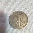1935 Liberty Walking Half Dollar Silver Coin Circulated 50C