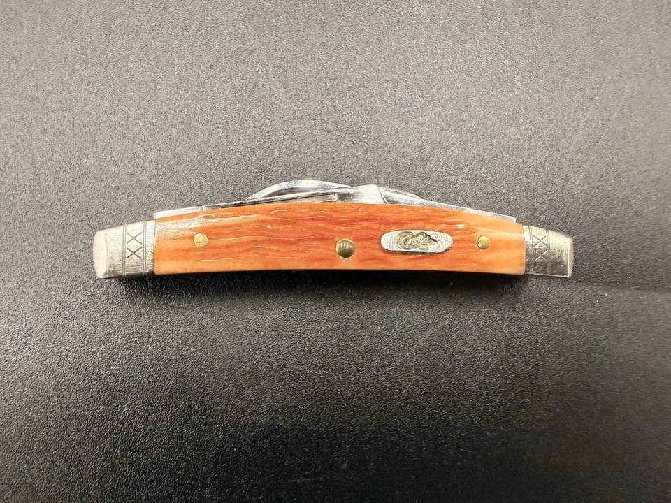 Cuchillo de Bolsillo Case XX USA 2023 Crandall Jig Cayenne Bone 35808 Pequeño Congreso Foto 2 de 4