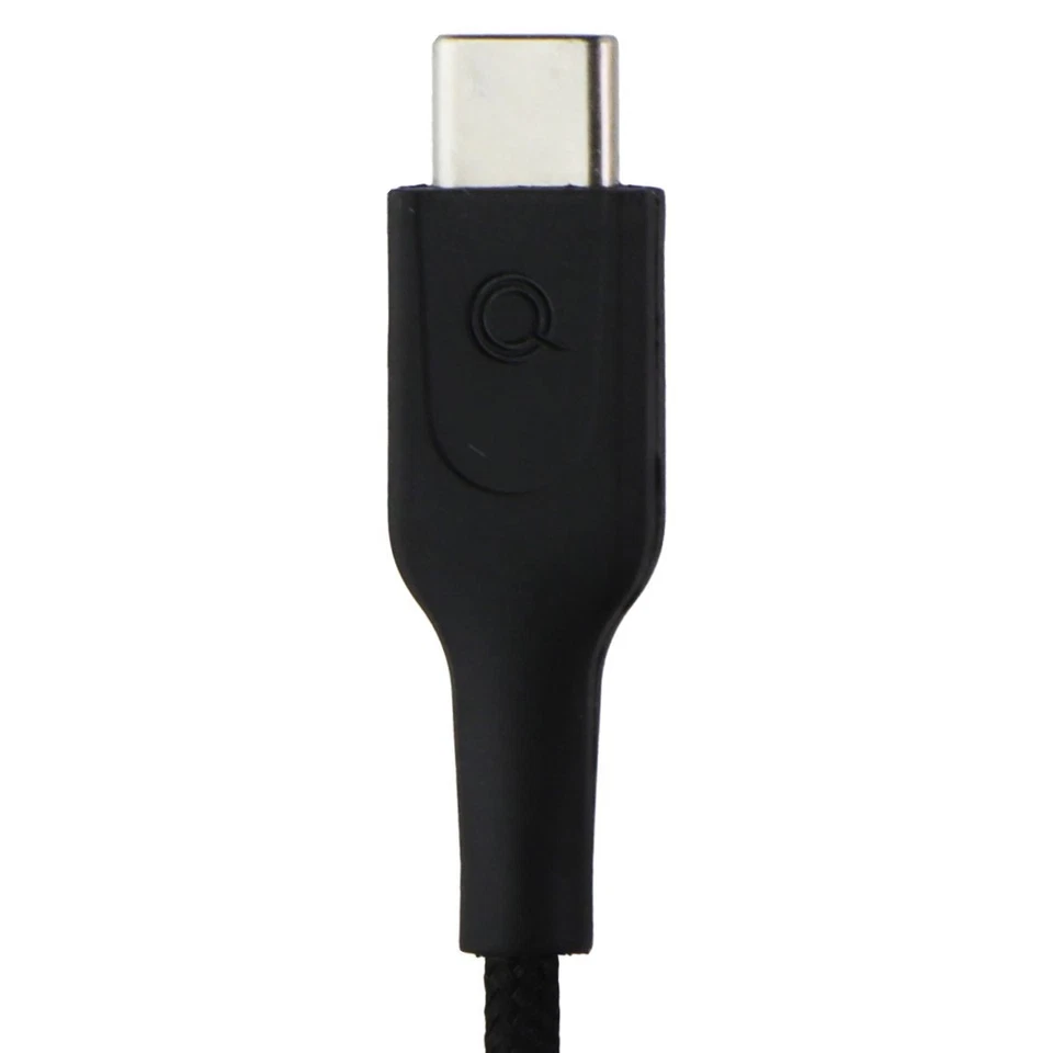 Quikcell 3Ft Braided USB-C to USB-C Cable - Black - Image 3 of 4