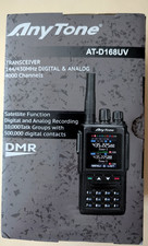Used Anytone AT-D168UV Dual Band VHF/UHF DMR/Analog Handheld Ham Radio