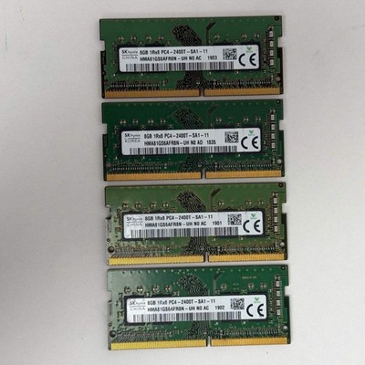 SK Hynix HMA81GS6AFR8N 32GB (4x8GB) RAM DDR4 2400MHz HMA81GS6AFR8N