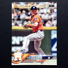 2018 Topps Alex Bregman Future Stars #182 Astros MLB Baseball Card