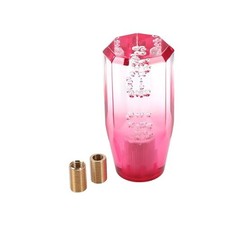 Car Shift Knob Universal for Automatic and Manual Vehicle Gear 10cm Pink