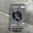 Fitbit Sense 2 Health and Fitness Smartwatch,One Size- NEW DAMAGED BOX