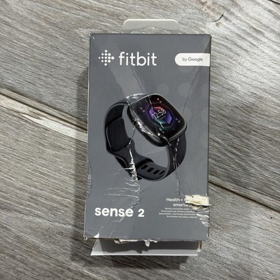 Fitbit Sense 2 Health and Fitness Smartwatch,One Size- NEW DAMAGED BOX