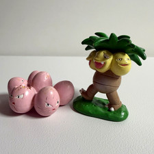 Pokémon TOMY Figure Set - Exeggcute & Exeggutor Vintage