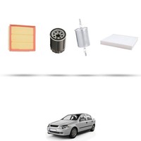 Hoffcar Wartungskit - 4 Filter FüR Opel Astra G 1.6 16V 76KW Ab 2002