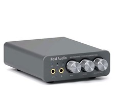 Fosi Audio K5 Pro Gaming DAC Headphone Amplifier Digital-to-Analog Converter AUX