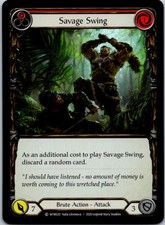 Savage Swing (Red) Common Welcome to Rathe WTR020 NM