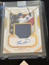 2023 Panini Flawless Bobby Witt Jr Patch Auto /10