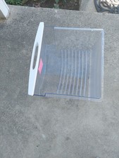 Cajón crujiente medio para refrigerador Whirlpool S/S (sartén para verduras)