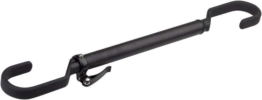 Delta Adjustable Crossbar Top Tube Frame Adapter for Hang-On Racks Black 9090₽