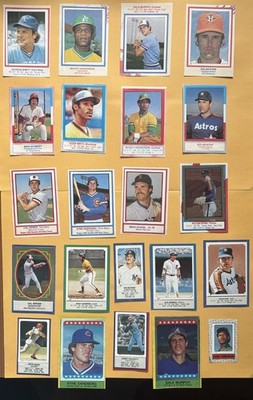 U Pick - 1981 through 1985 Topps Sticker Page Cuts