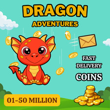 DRAGON ADVENTURES COINS   Choose From 1 to 50...