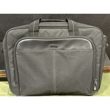 Targus Laptop Bag Shoulder Strap Black 15.6" Classic Slim Briefcase TCT027US-94