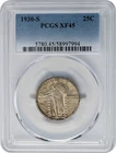 1930-S Standing Liberty Quarter 25c XF45 PCGS 951783-56