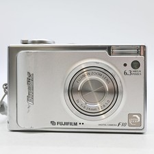 Fujifilm FinePix F10 Silver 6.3MP 3x Zoom Digital Camera - Japan