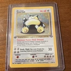 Pokemon Snorlax Jungle 1st Edition Holo Rare #11