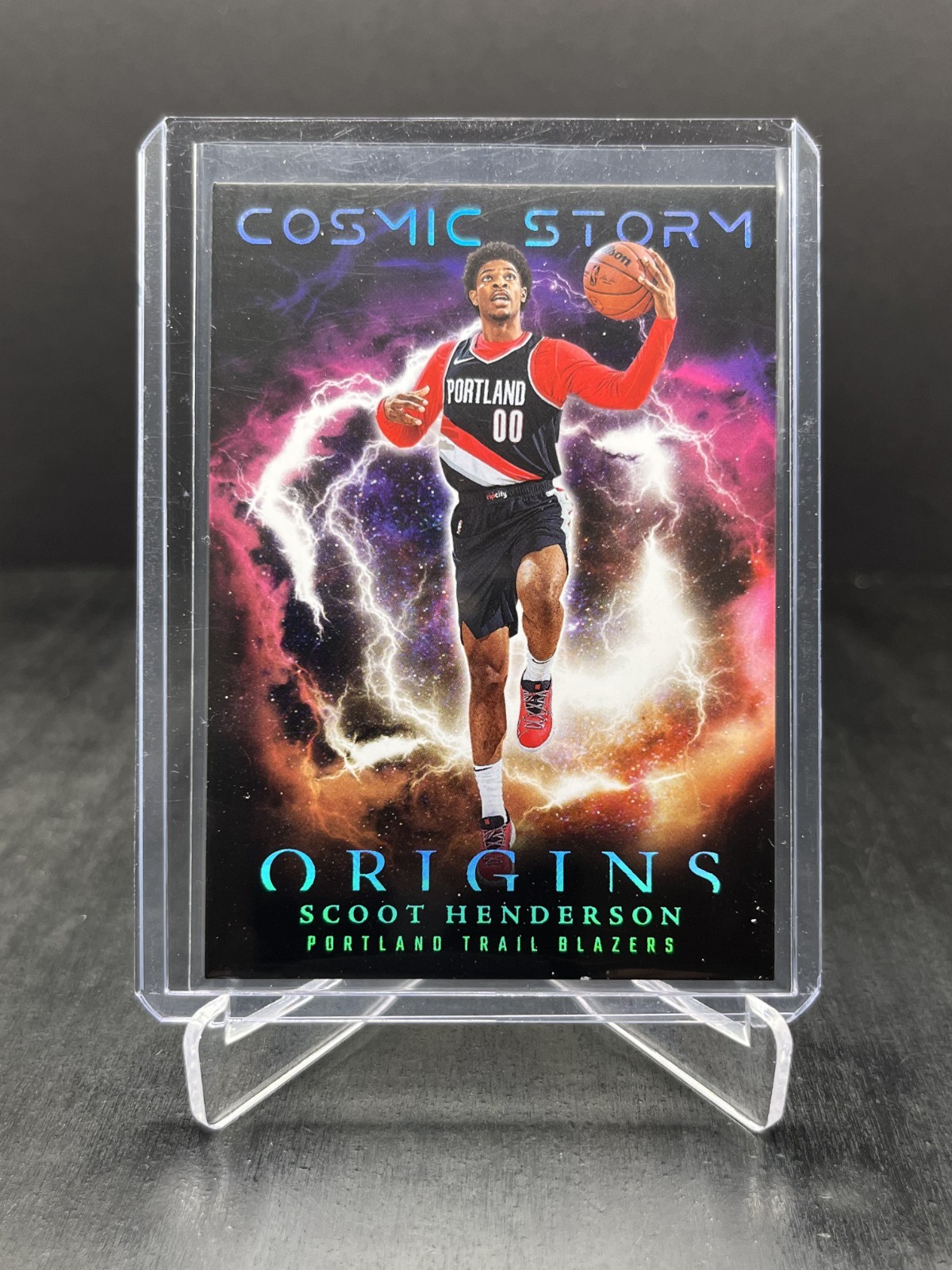 2023-24 Panini Origins Basketball Scoot Henderson RC Rookie Cosmic Storm #16