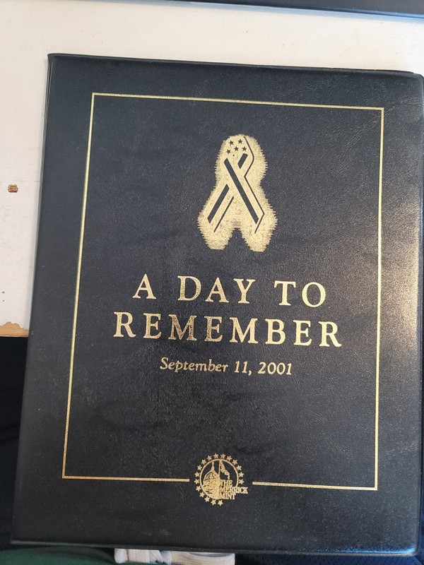  24k Gold Plated New York State 2001 A DAY TO REMEMBER By Merrick Mint 
