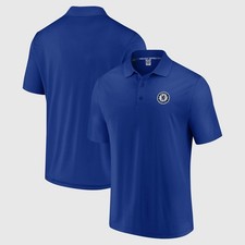 Image of CHELSEA FC Polo Shirt Mens Medium Official Team Crest Football Top CHP3