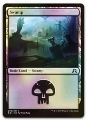 Swamp (290) Foil - Shadows over Innistrad