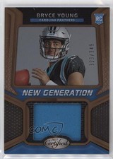 2023 Certified New Generation Jerseys Mirror Bronze 323/349 Bryce Young 1t3