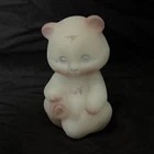 Fenton Berries and Blossoms Hand Painted Bear