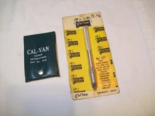 Vtg Cal-Van Tools #438 Ace Screw Extractors (3 of 4) + New #157 Torx Screw Start