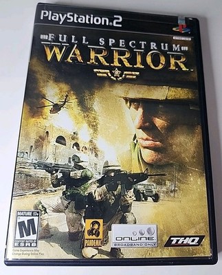 Full Spectrum Warrior PS2 PlayStation 2 - Complete CIB