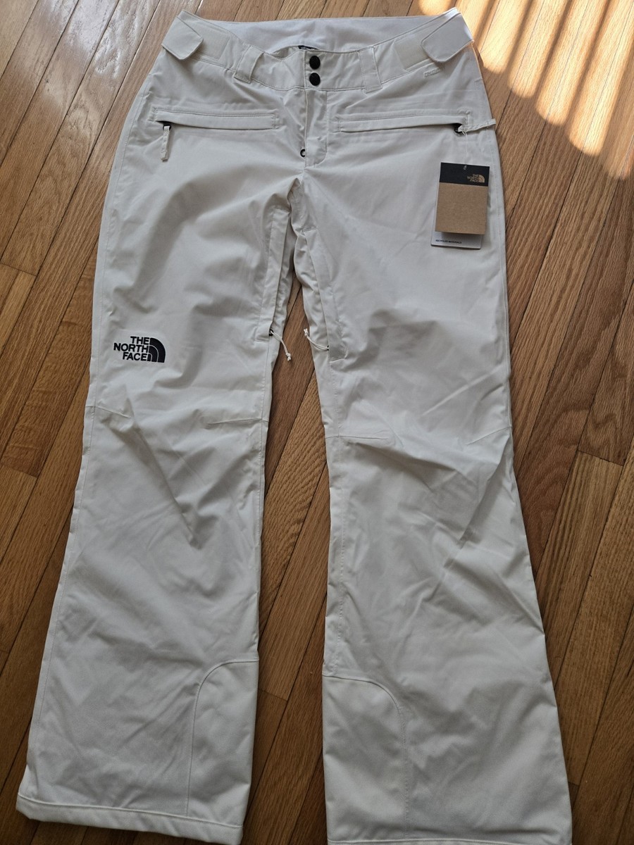 The North Face Women's Freedom Dry Vent Insulated White Snow Ski Pants  Medium