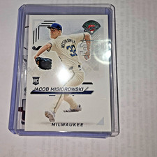 2025 PANINI PROSPECT EDITION #33 JACOB MISIOROWSKI RC -BREWERS