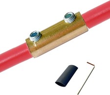 10Pcs 6 AWG Gauge Wire Connector Nut Kit, 80 Amp Splicing Quic Size: Round-80A