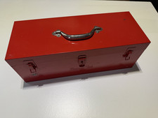 Vintage Snap-on Kra-24 Portable Tool Box W Kta-2 Tray Red Usa Made 1978