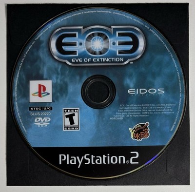 EOE: Eve of Extinction (Sony PlayStation 2 PS2, 2002) DISC ONLY - TESTED WORKS