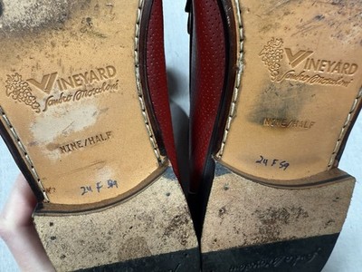 Vineyard Sandro Moscoloni Murray Loafer Driver Men Sz 9.5  display picture 3