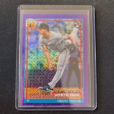 🧂YY 2026 TOPPS SERIES 1 BASEBALL 1991 CHROME PURPLE MOJO /250 RC GRANT TAYLOR