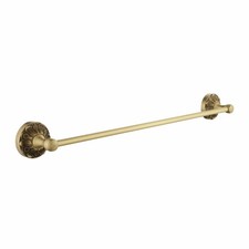 Antique Brass Towel Bar Wall Mount 24 Inch Bath Towel Rod Holder Vintage Gold De