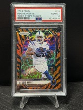2024 Panini Prizm Reggie Wayne Tiger Stripe Choice #128 PSA 10 POP 1!!
