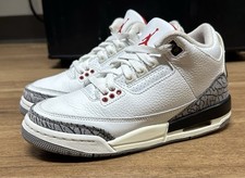 Size 4.5 GS - Jordan 3 Retro Mid White Cement Reimagined