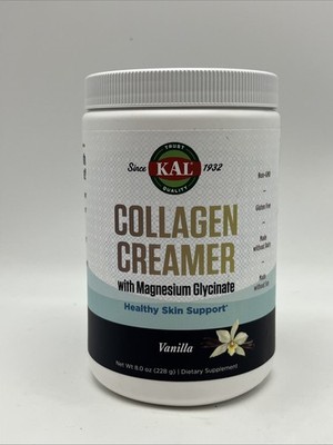 Kal Collagen Creamer with Magnesium Glycinate - Vanilla 8.0 oz (228 g) Powder