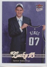 2007-08 Fleer Ultra Lucky 13 Spencer Hawes #240 0a1