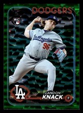 2024 Topps Update - Green Crackle Foilboard - #US127 Landon Knack